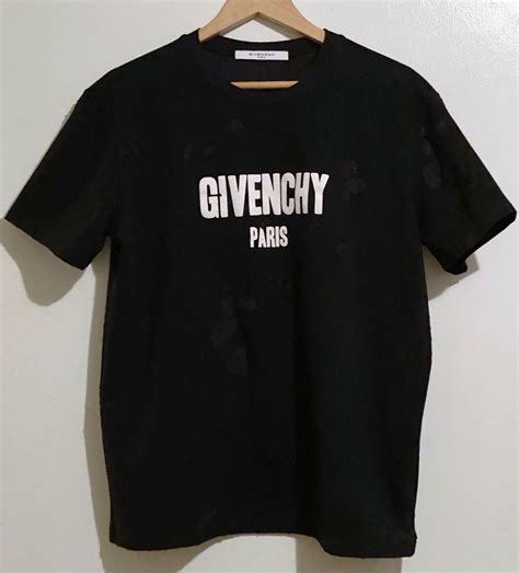 givenchy dress shirt|givenchy distressed t shirt.